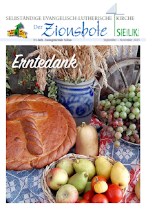 Cover des jeweils aktuellen Zionsboten der Zionskirche Soltau